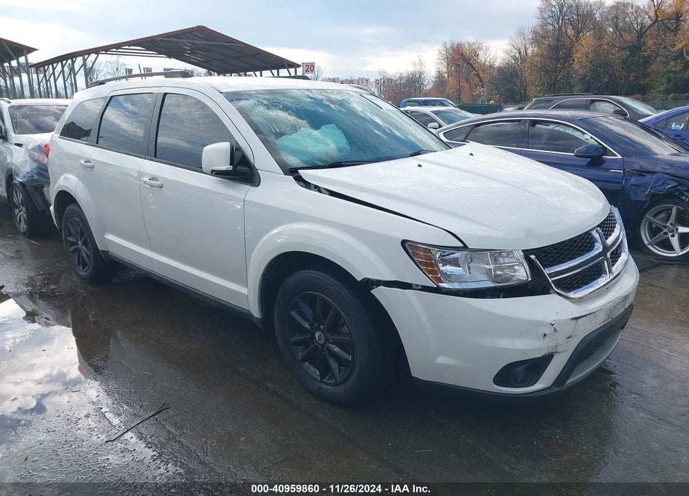 2019 DODGE JOURNEY SE VIN: 3C4PDCBB0KT833578