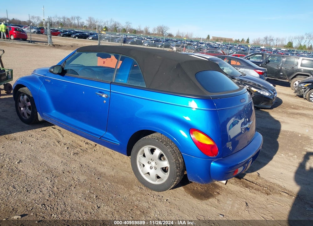 2005 CHRYSLER PT CRUISER TOURING VIN: 3C3EY55E45T307623