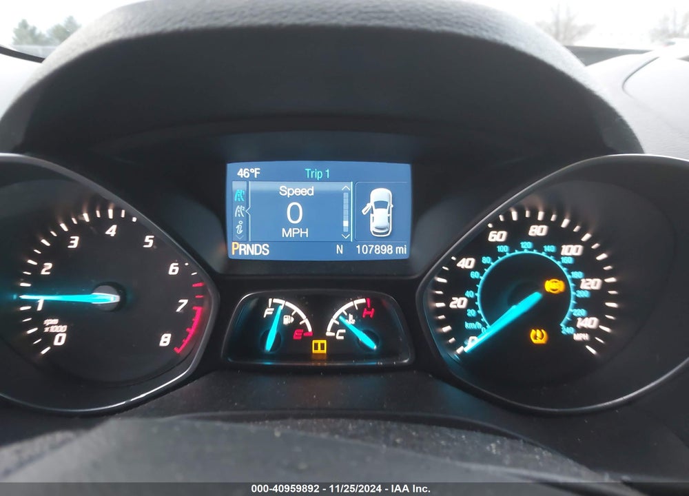 2015 FORD ESCAPE S VIN: 1FMCU0F78FUB70173
