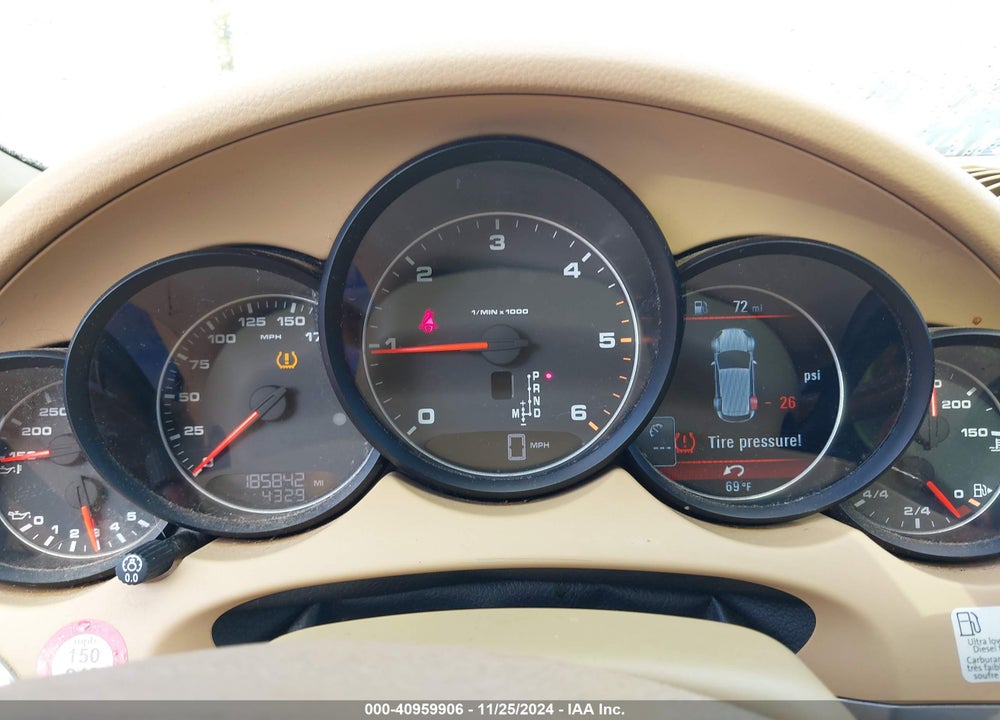 2014 PORSCHE CAYENNE DIESEL VIN: WP1AF2A20ELA37438
