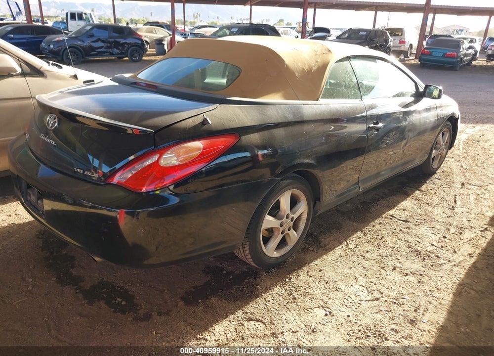 2004 TOYOTA CAMRY SOLARA SLE VIN: 4T1FA38P54U029238