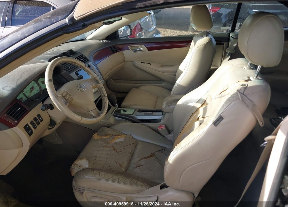 2004 TOYOTA CAMRY SOLARA SLE VIN: 4T1FA38P54U029238