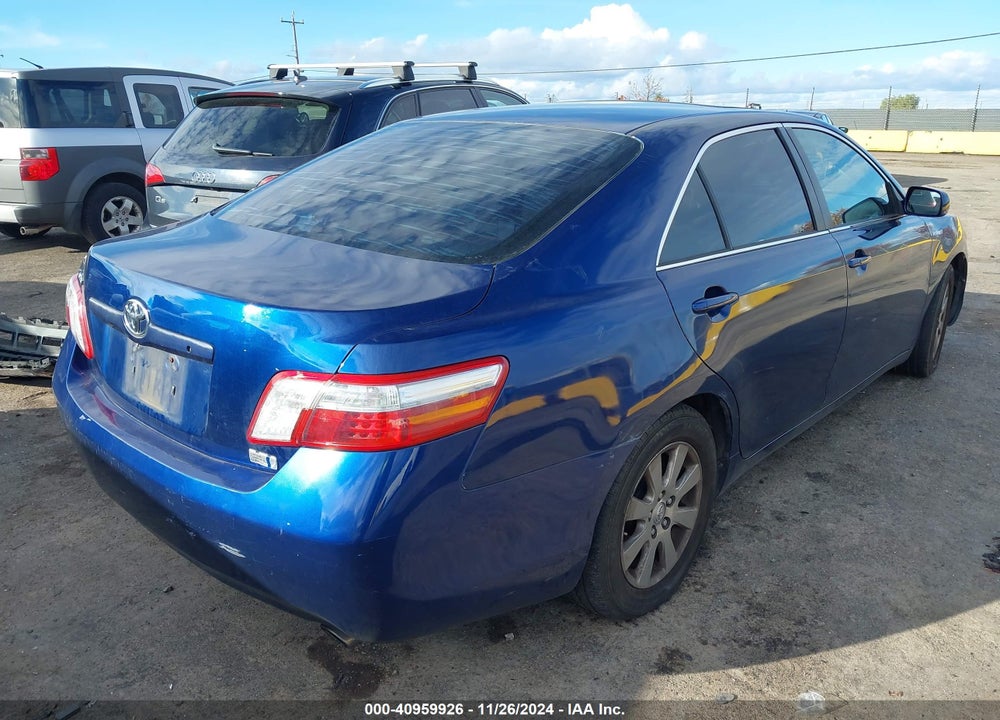2007 TOYOTA CAMRY HYBRID VIN: JTNBB46K773023184