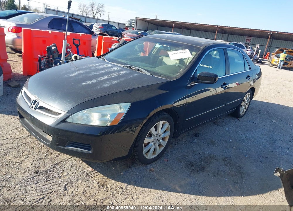 2007 HONDA ACCORD 3.0 EX VIN: 1HGCM66567A056182