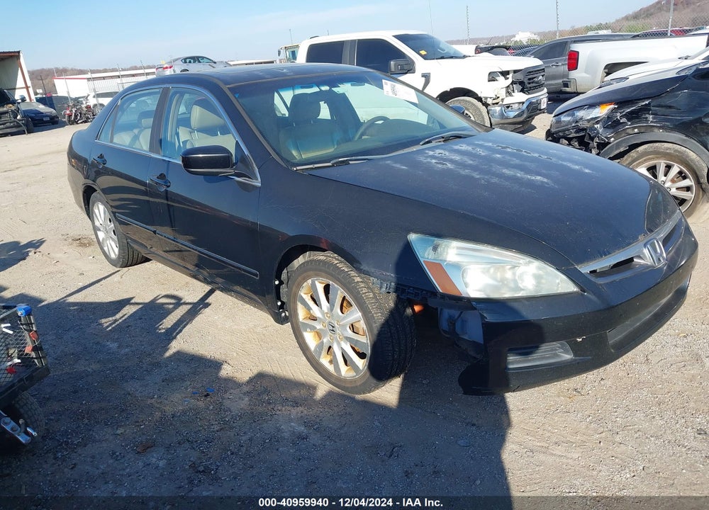 2007 HONDA ACCORD 3.0 EX VIN: 1HGCM66567A056182