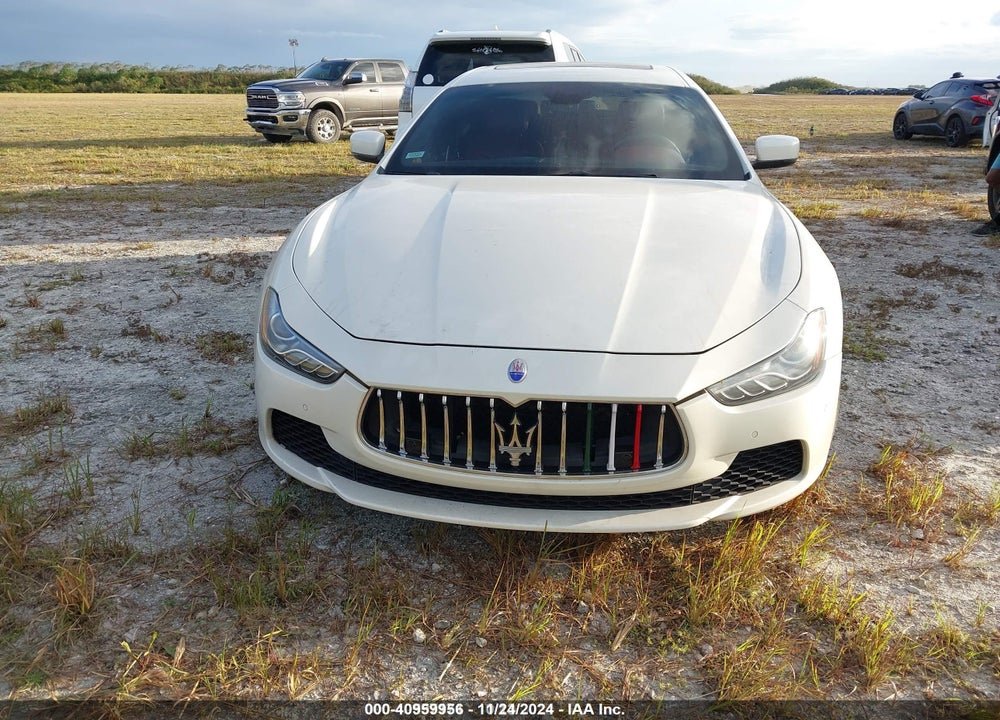 2014 MASERATI GHIBLI VIN: ZAM57XSA4E1098558
