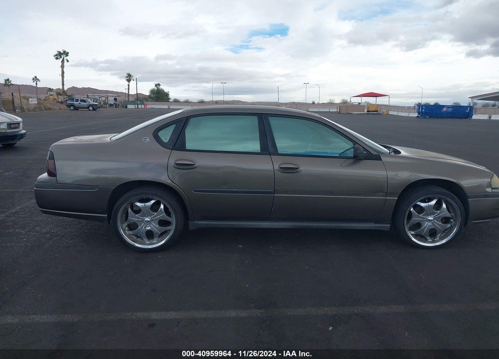 2003 CHEVROLET IMPALA VIN: 2G1WF52E139383027