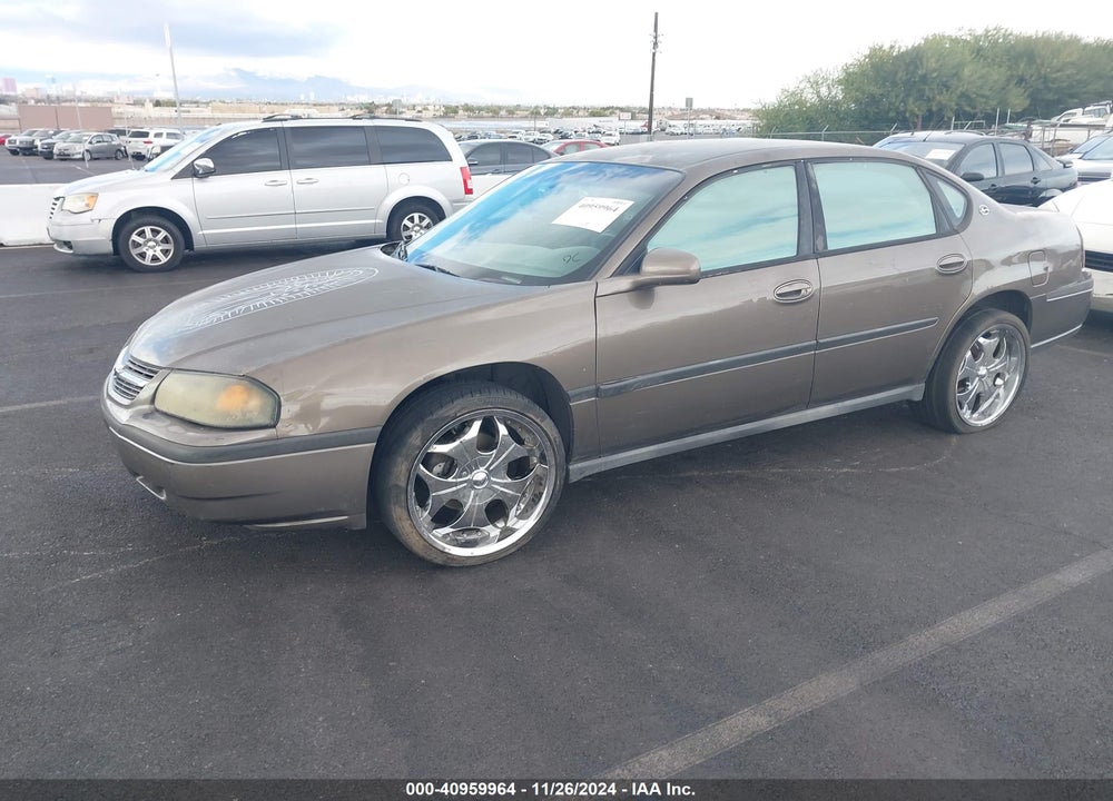 2003 CHEVROLET IMPALA VIN: 2G1WF52E139383027