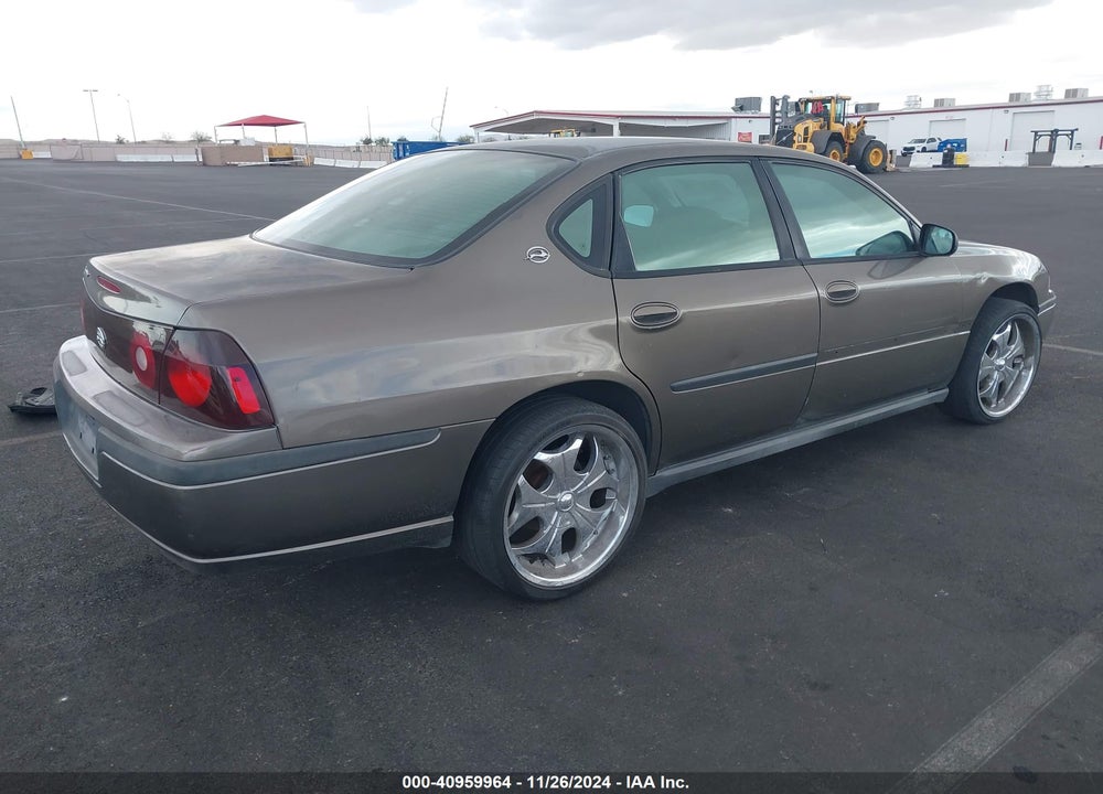 2003 CHEVROLET IMPALA VIN: 2G1WF52E139383027
