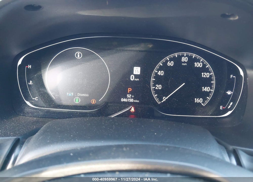 2022 HONDA ACCORD VIN: 1HGCV1F35NA120708