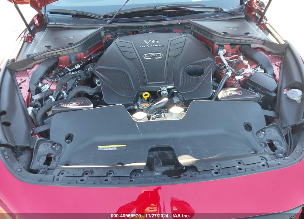 2021 INFINITI Q60 RED SPORT 400 VIN: JN1FV7LK1MM530528