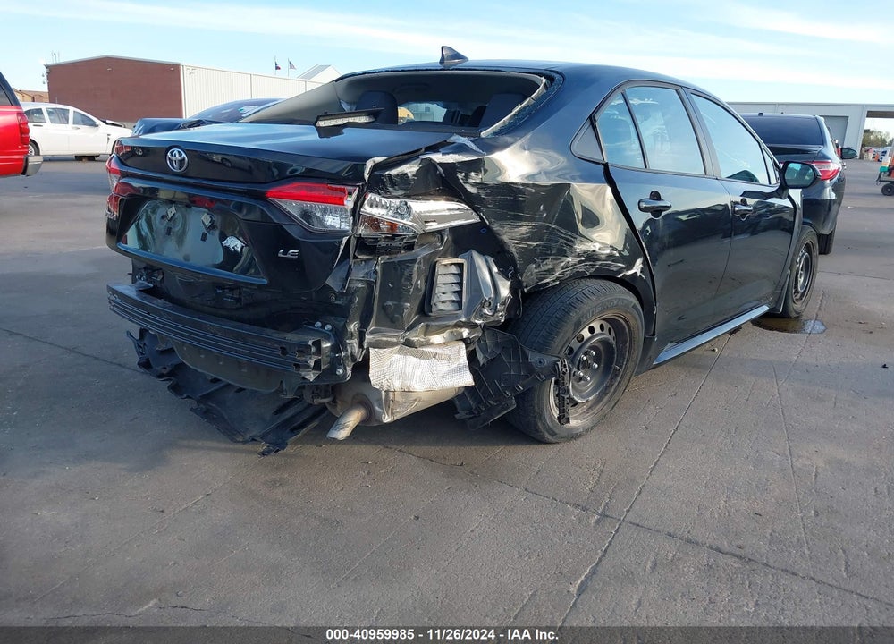 2022 TOYOTA COROLLA VIN: 5YFEPMAEXNP307496