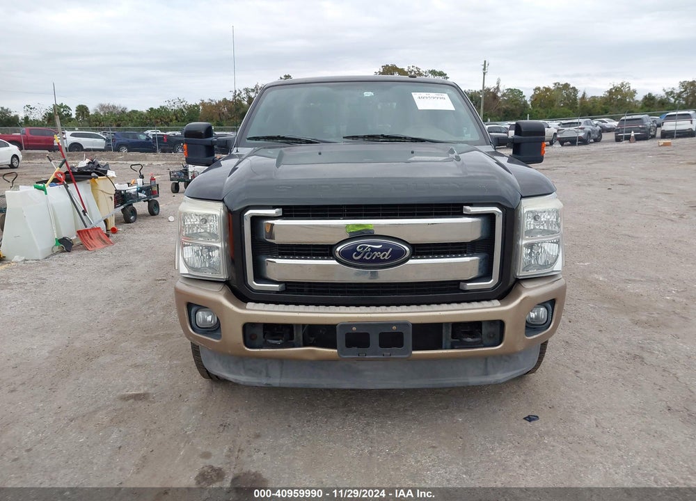 2012 FORD F-350 LARIAT VIN: 1FT8W3BT1CEB16437