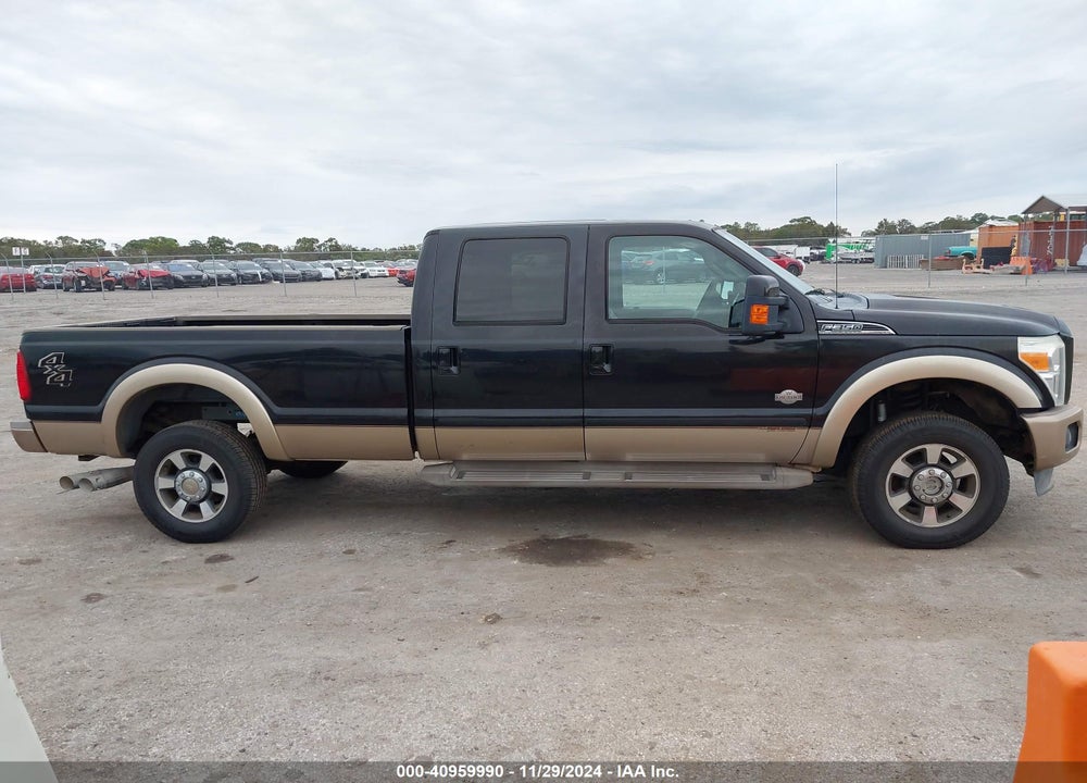 2012 FORD F-350 LARIAT VIN: 1FT8W3BT1CEB16437