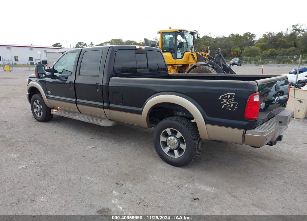 2012 FORD F-350 LARIAT VIN: 1FT8W3BT1CEB16437