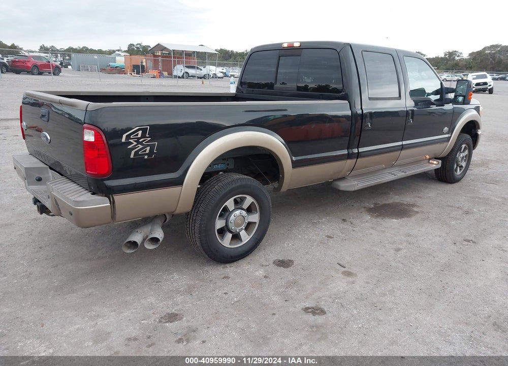 2012 FORD F-350 LARIAT VIN: 1FT8W3BT1CEB16437