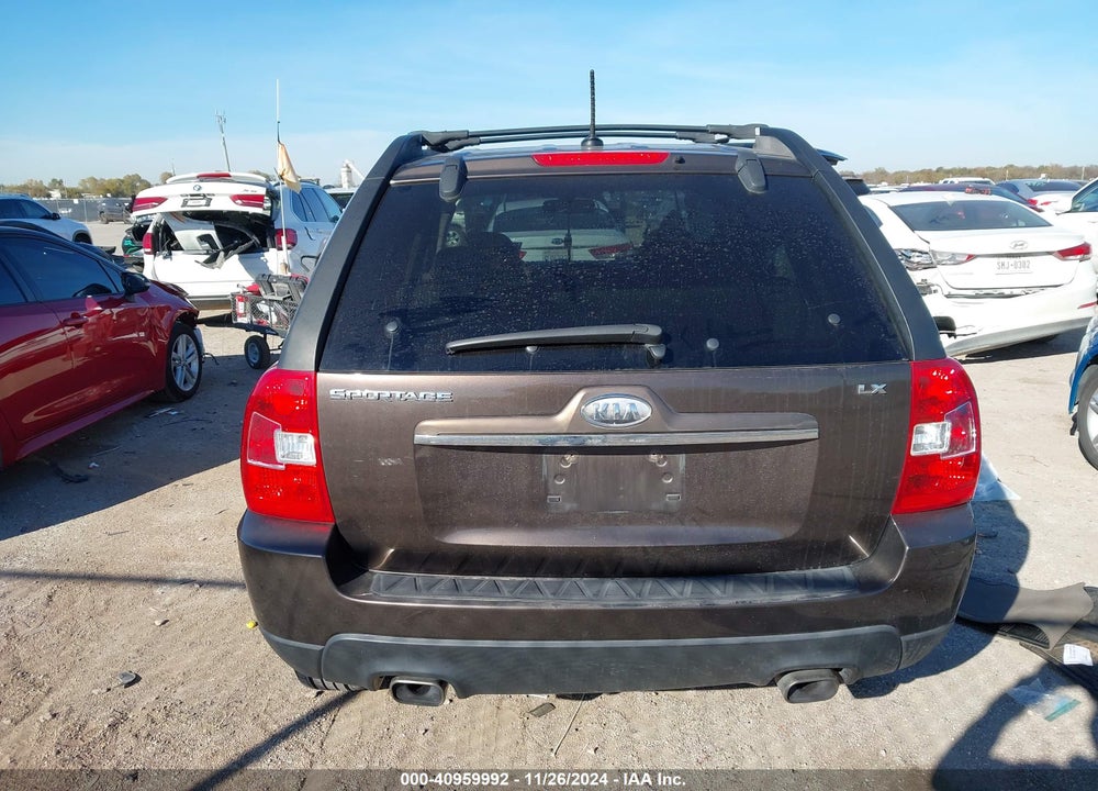 2009 KIA SPORTAGE LX VIN: KNDJF724797572408