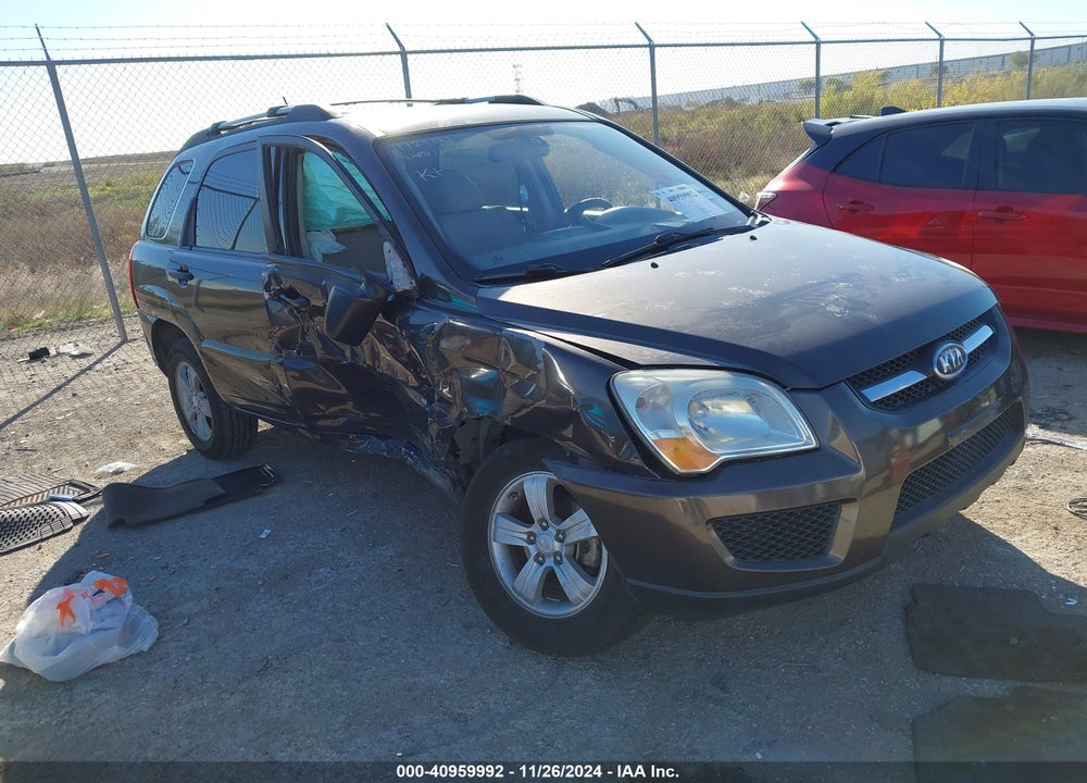 2009 KIA SPORTAGE LX VIN: KNDJF724797572408