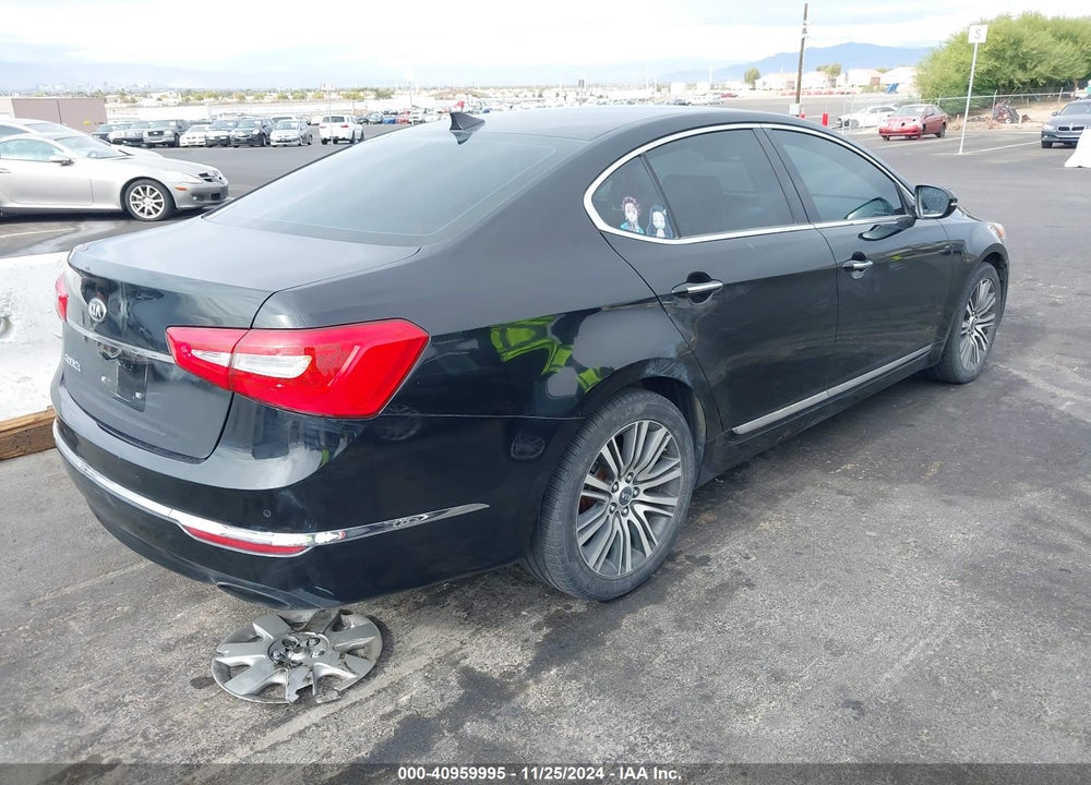 2014 KIA CADENZA PREMIUM VIN: KNALN4D74E5161889
