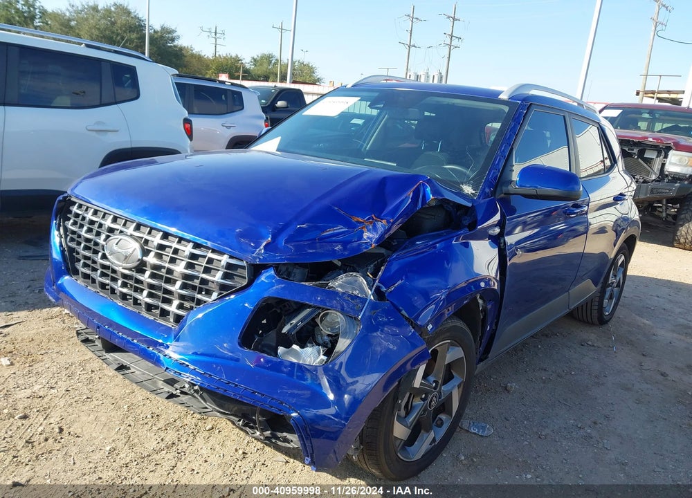 2022 HYUNDAI VENUE SEL VIN: KMHRC8A38NU167577