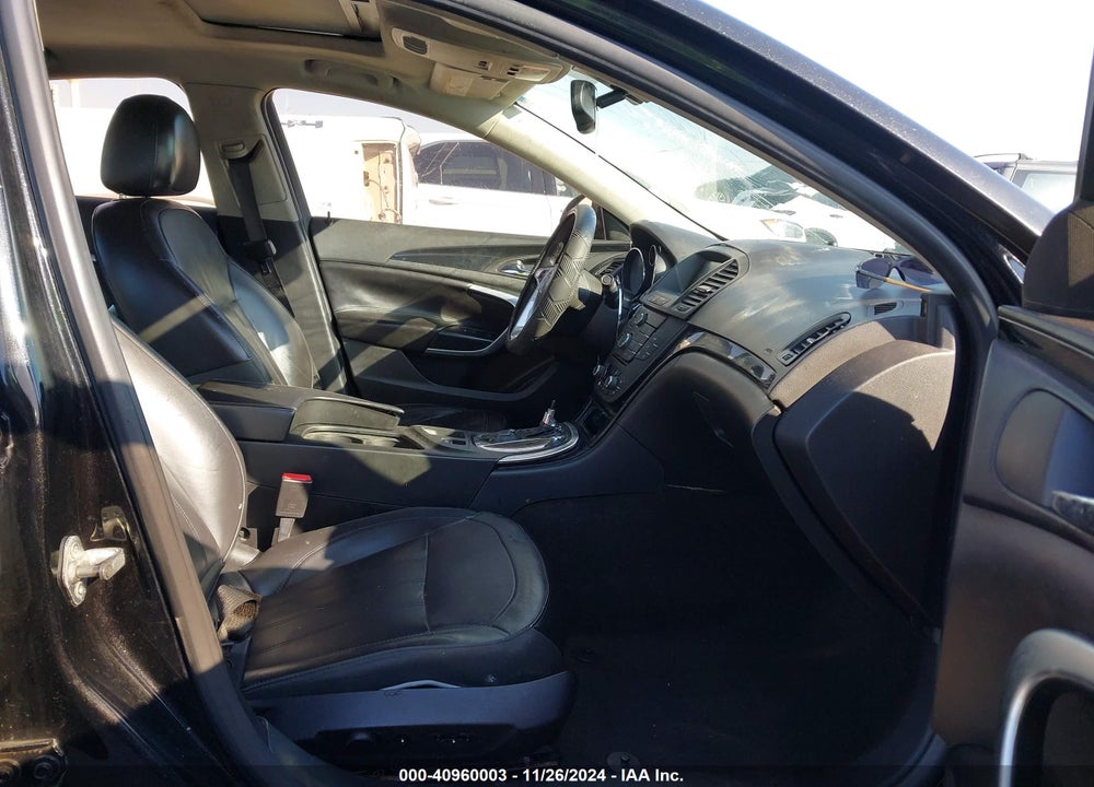 2013 BUICK REGAL VIN: 2G4GS5EV6D9135579