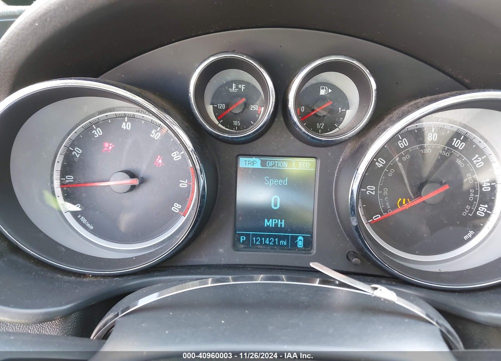 2013 BUICK REGAL VIN: 2G4GS5EV6D9135579