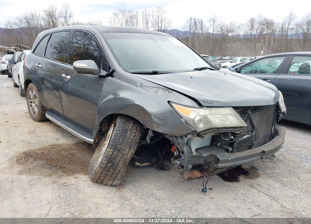 2007 ACURA MDX TECHNOLOGY PACKAGE VIN: 2HNYD284X7H522905