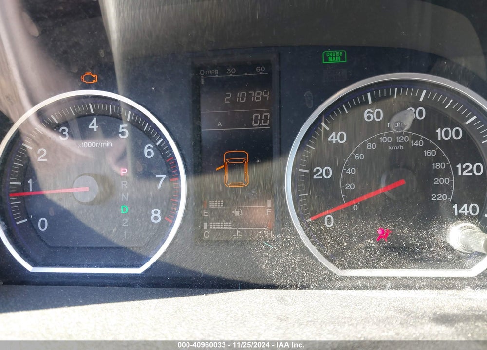 2008 HONDA CR-V LX VIN: 5J6RE48378L028333