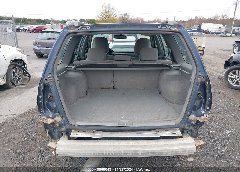 2006 SUBARU FORESTER 2.5X VIN: JF1SG65616G750159