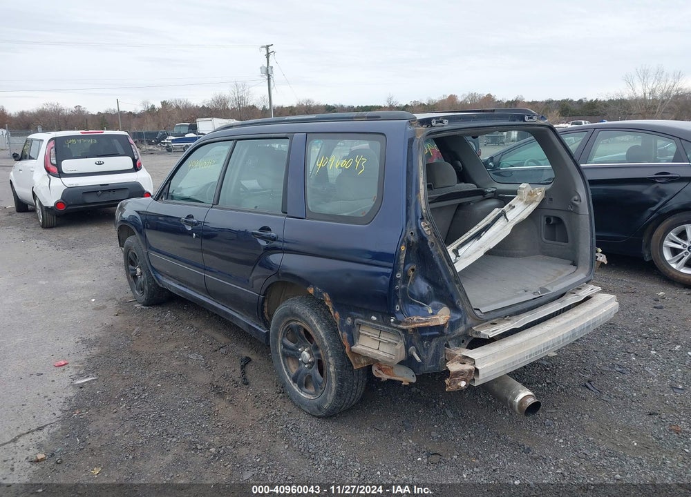 2006 SUBARU FORESTER 2.5X VIN: JF1SG65616G750159