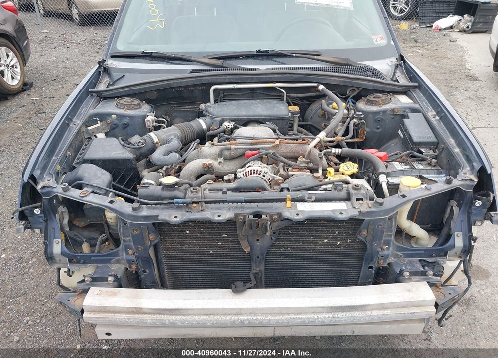 2006 SUBARU FORESTER 2.5X VIN: JF1SG65616G750159