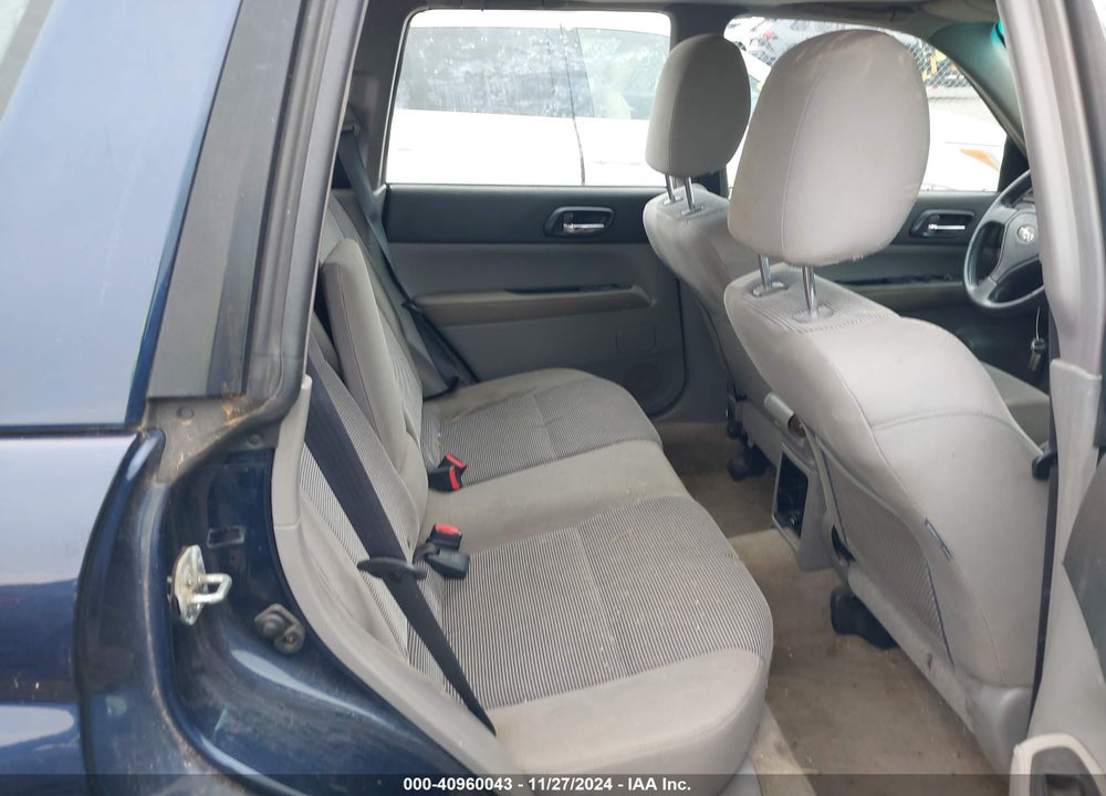 2006 SUBARU FORESTER 2.5X VIN: JF1SG65616G750159