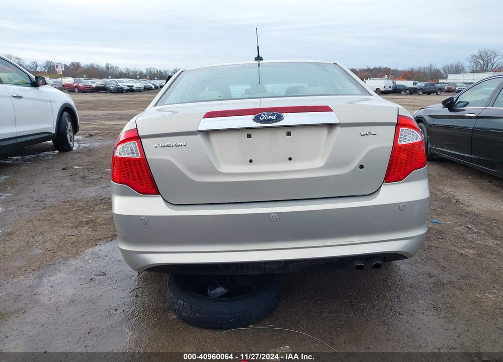 2010 FORD FUSION SEL VIN: 3FAHP0JA0AR285926