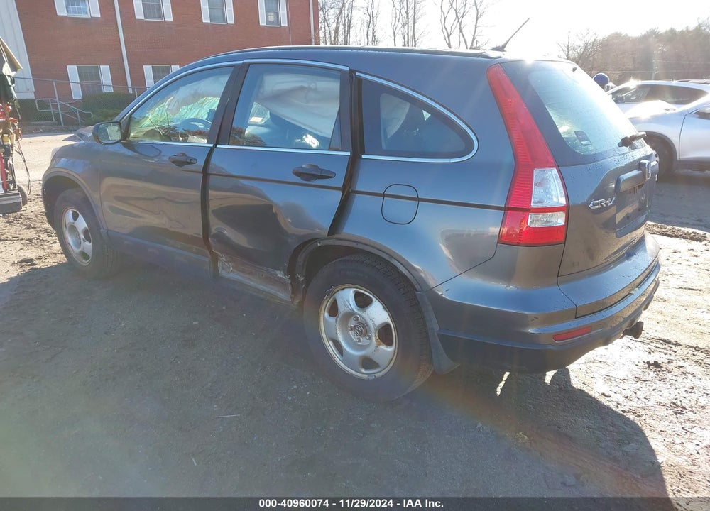 2011 HONDA CR-V LX VIN: 5J6RE4H39BL020497