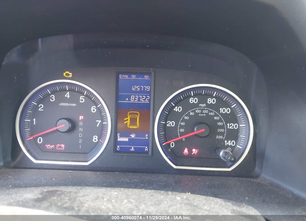 2011 HONDA CR-V LX VIN: 5J6RE4H39BL020497