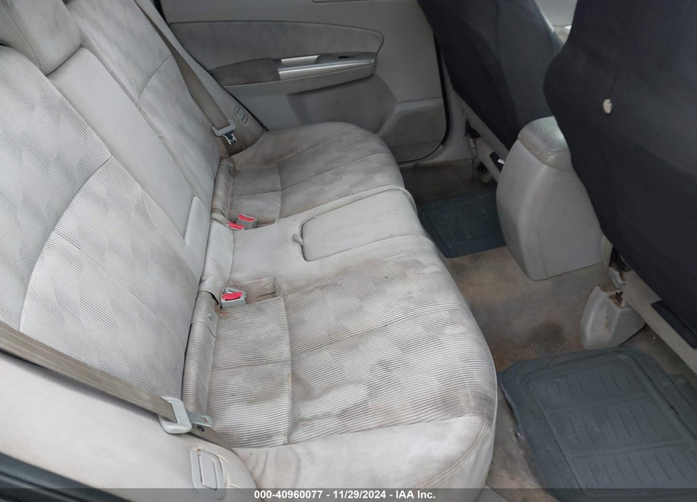 2009 SUBARU FORESTER 2.5X VIN: JF2SH63679H717175