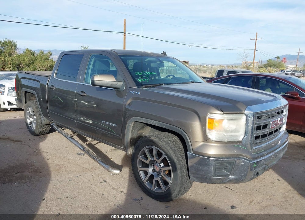 2014 GMC SIERRA 1500 SLE VIN: 3GTU2UEH0EG269331