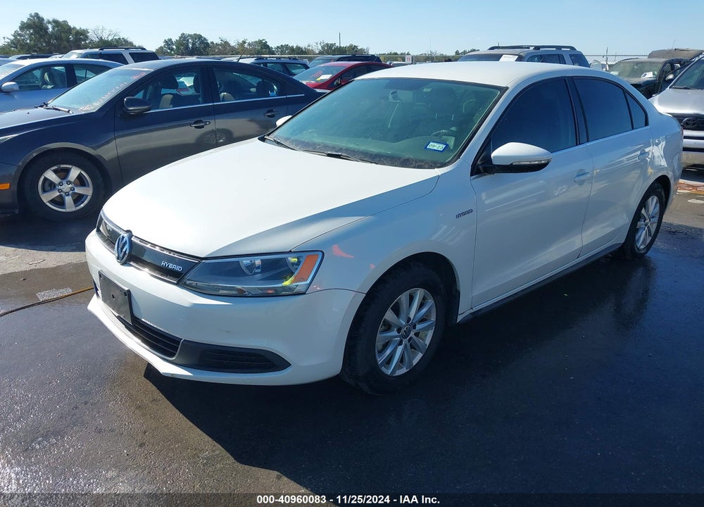 2013 VOLKSWAGEN JETTA HYBRID SE VIN: 3VW637AJXDM307385
