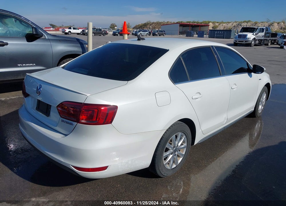 2013 VOLKSWAGEN JETTA HYBRID SE VIN: 3VW637AJXDM307385