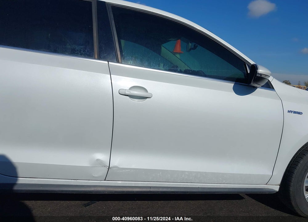 2013 VOLKSWAGEN JETTA HYBRID SE VIN: 3VW637AJXDM307385