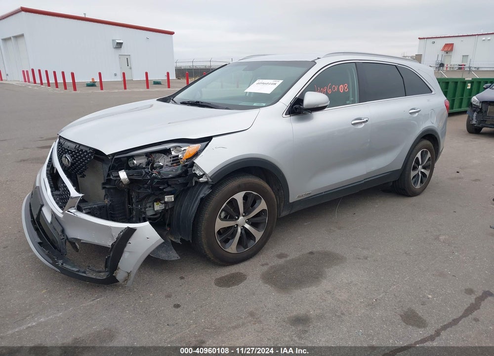 2016 KIA SORENTO 3.3L EX VIN: 5XYPHDA57GG103297