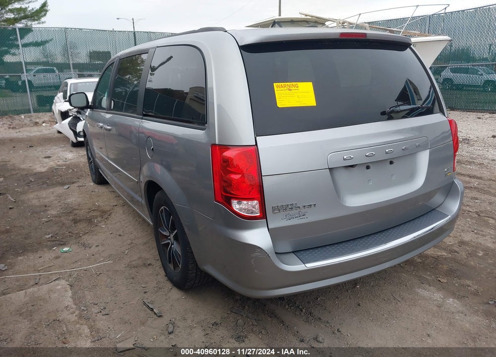 2017 DODGE GRAND CARAVAN GT VIN: 2C4RDGEG2HR674257