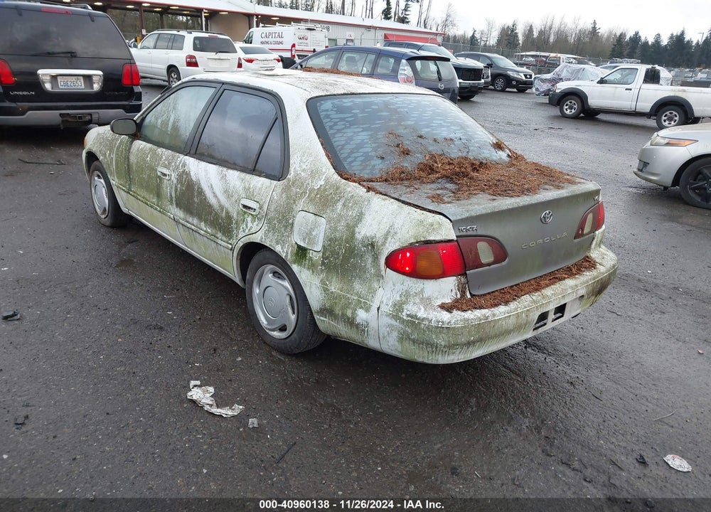 1998 TOYOTA COROLLA LE VIN: 1NXBR18E3WZ040896