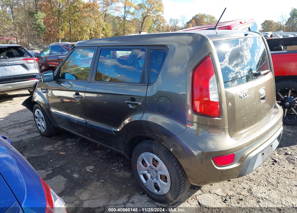 2013 KIA SOUL VIN: KNDJT2A58D7500776