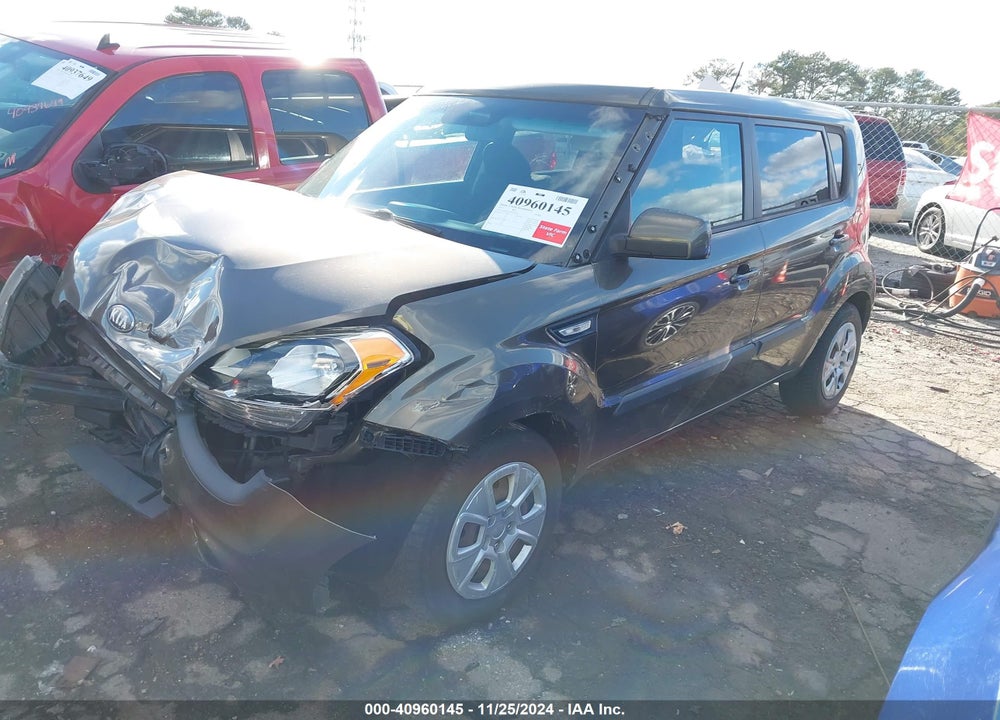 2013 KIA SOUL VIN: KNDJT2A58D7500776