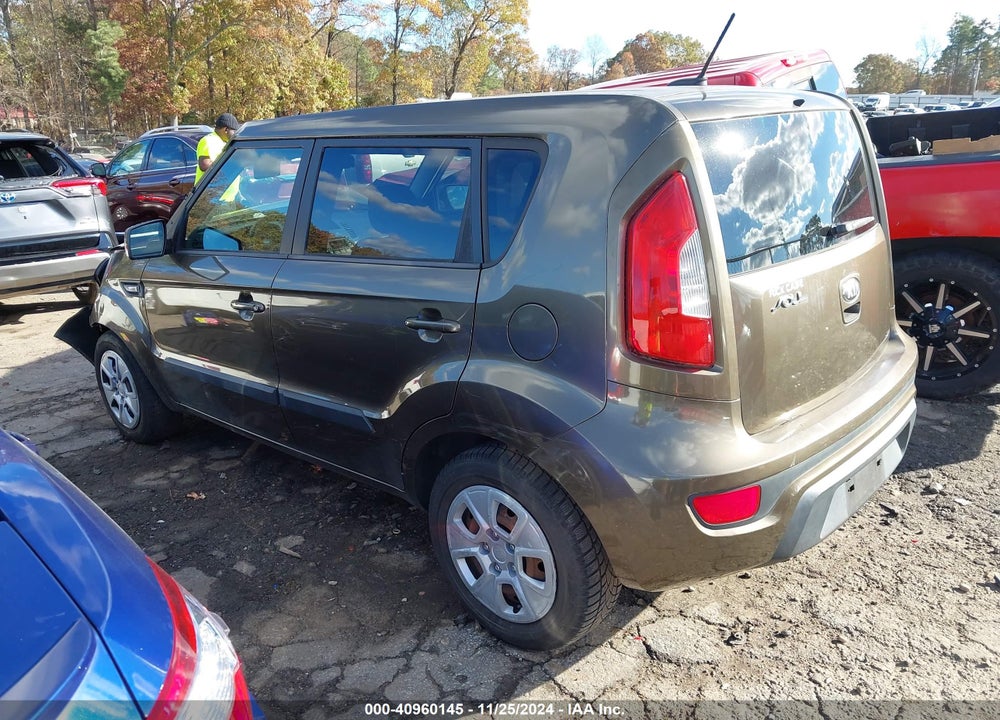 2013 KIA SOUL VIN: KNDJT2A58D7500776