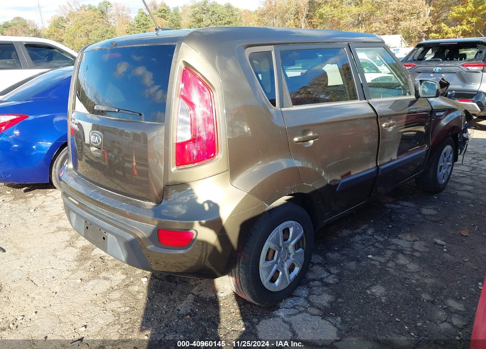 2013 KIA SOUL VIN: KNDJT2A58D7500776