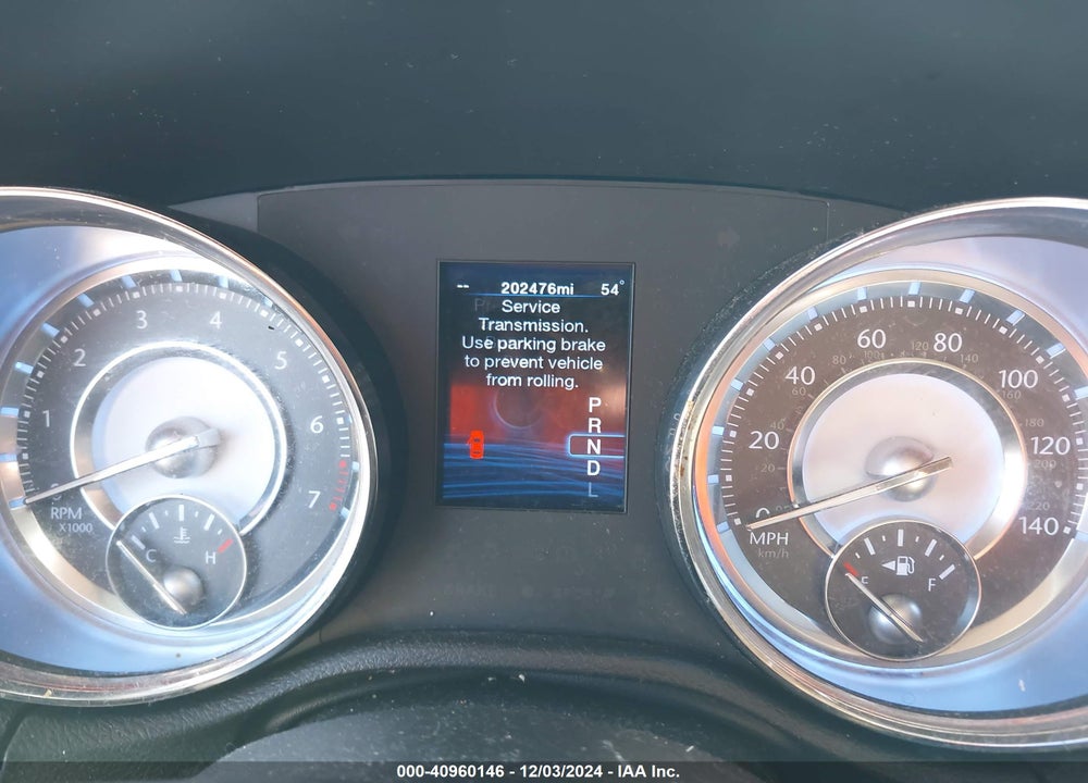 2012 CHRYSLER 300 LIMITED VIN: 2C3CCACGXCH179235