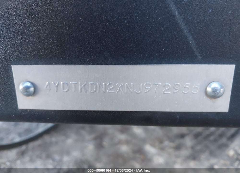 2022 DUTCHMEN KODIAK TRAVEL TRAILER VIN: 4YDTKDN2XNJ972955