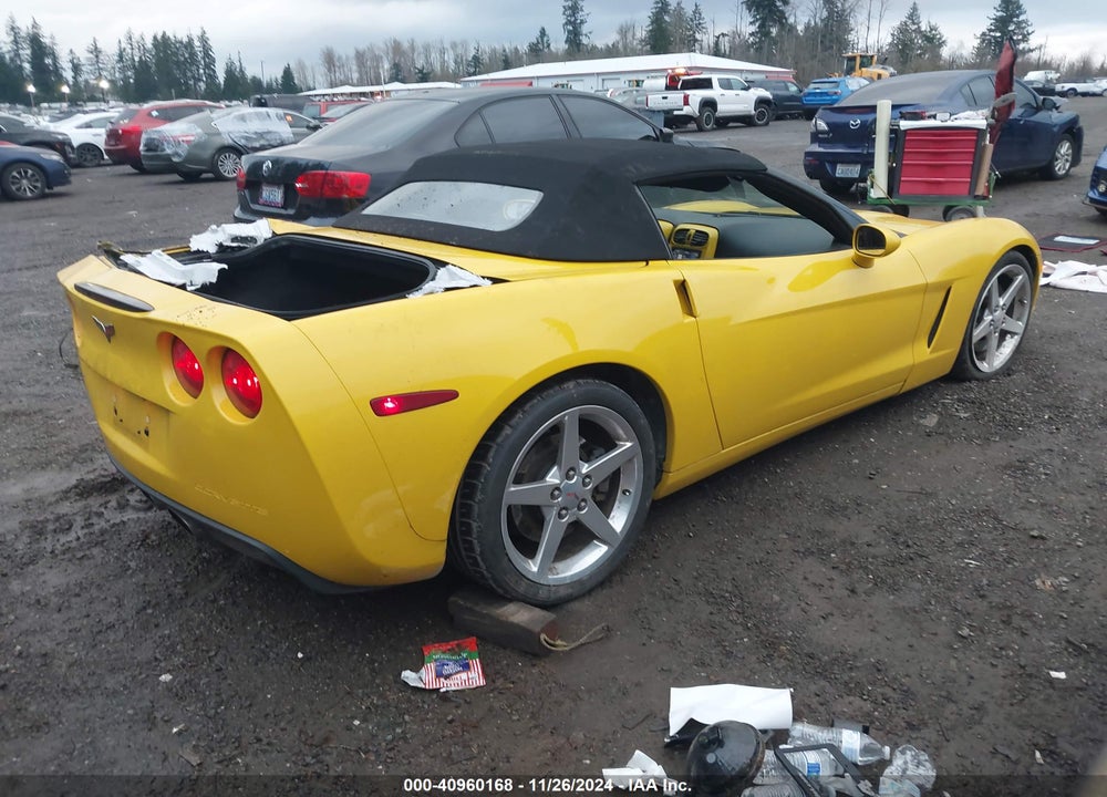 2005 CHEVROLET CORVETTE VIN: 1G1YY34U455132787